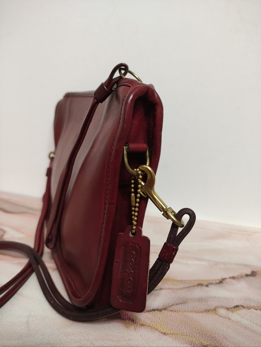 Vintage Coach 9455 Zippered Clutch Made in NYC - Picture 8 of 15